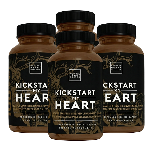 Kickstart My Heart - 4 Pack - Premium Package (Liver/Heart Bison