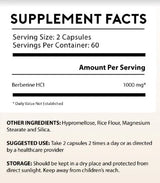 Berbe - Does it All - Berberine 120 Capsules