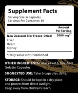 Kickstart My Heart - Elk Liver, Heart & Kidney