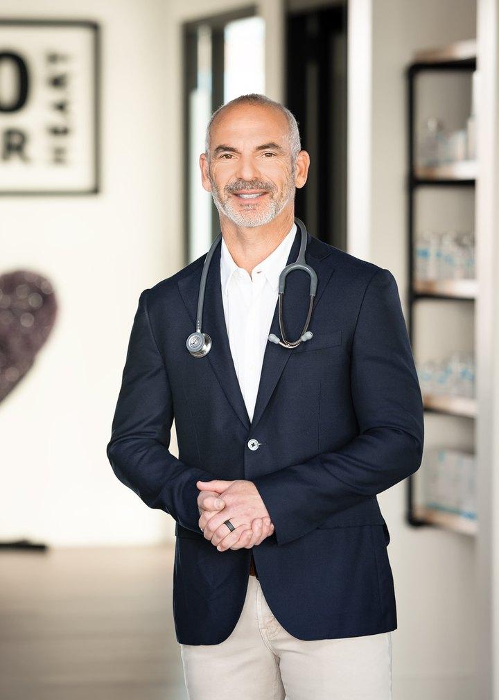 Dr. Jack Wolfson, D.O., at the Natural Heart Doctor clinic