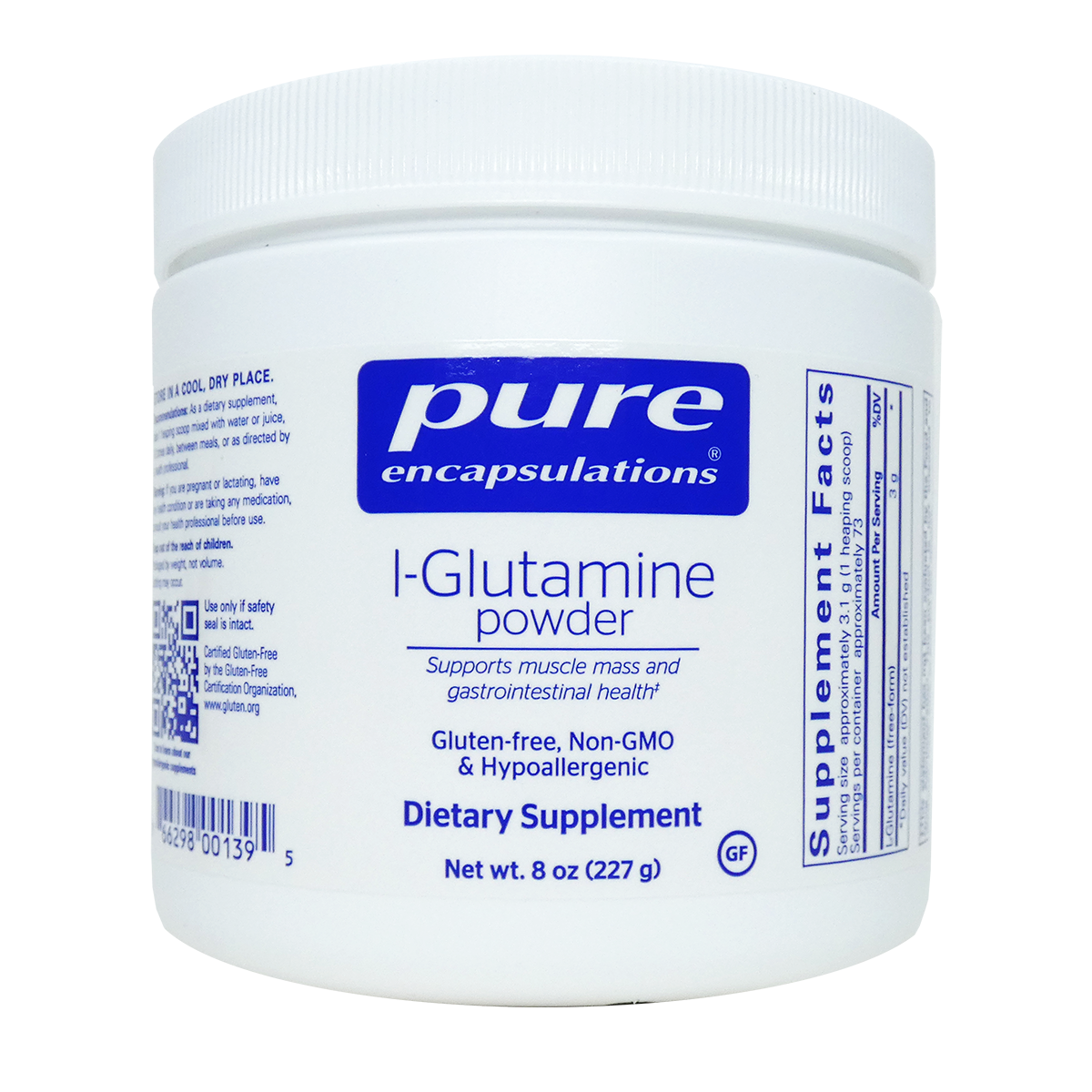 LGlutamine Powder Pure Natural Heart Doctor Shop