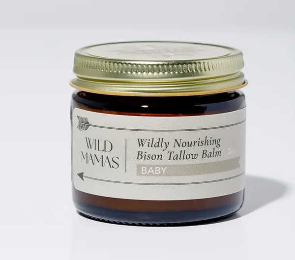 Wildly Nourishing Bison Tallow Balm - Baby 2 oz. Wild Mamas