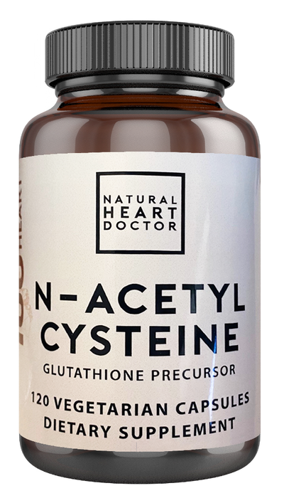 N-Acetyl-L-Cysteine (NAC) 900mg - NHD  Natural Heart Doctor Shop