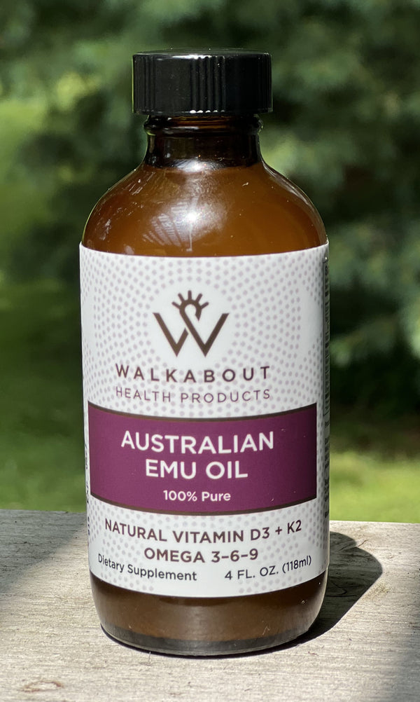 WALKABOUT AUSTRALIAN EMU OIL 4 FL. OZ.