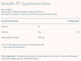PC Complex of Phospholipids (choice of liquid or softgel) BODYBIO