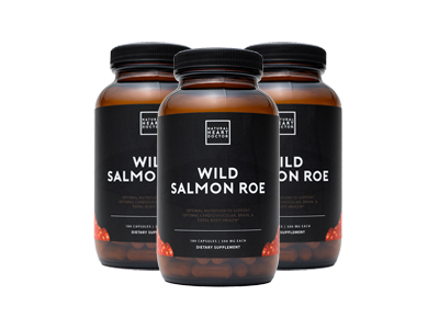 Wild Salmon Roe - 3 Pack - Longevity Package