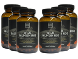 Wild Salmon Roe - 6 Pack - Prepper Package