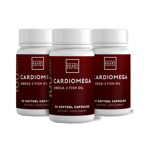 CardiOmega Formerly Omega DHA 3 Pack Natural Heart Doctor Shop