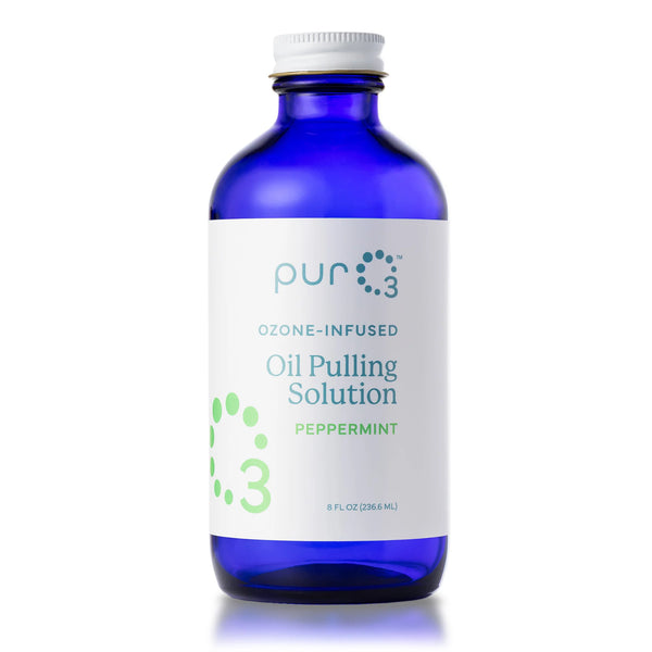 PurO3 Ozonated Oil Pulling Solution 8 oz.