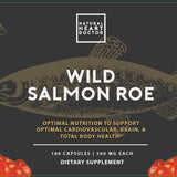 Wild Salmon Roe - 180 capsules
