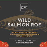 Wild Salmon Roe - 180 capsules
