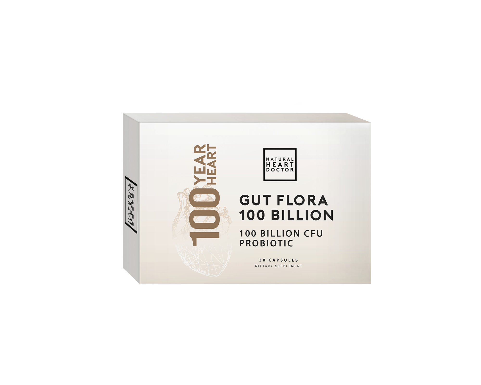 Gut Flora 100 Billion Natural Heart Doctor Shop