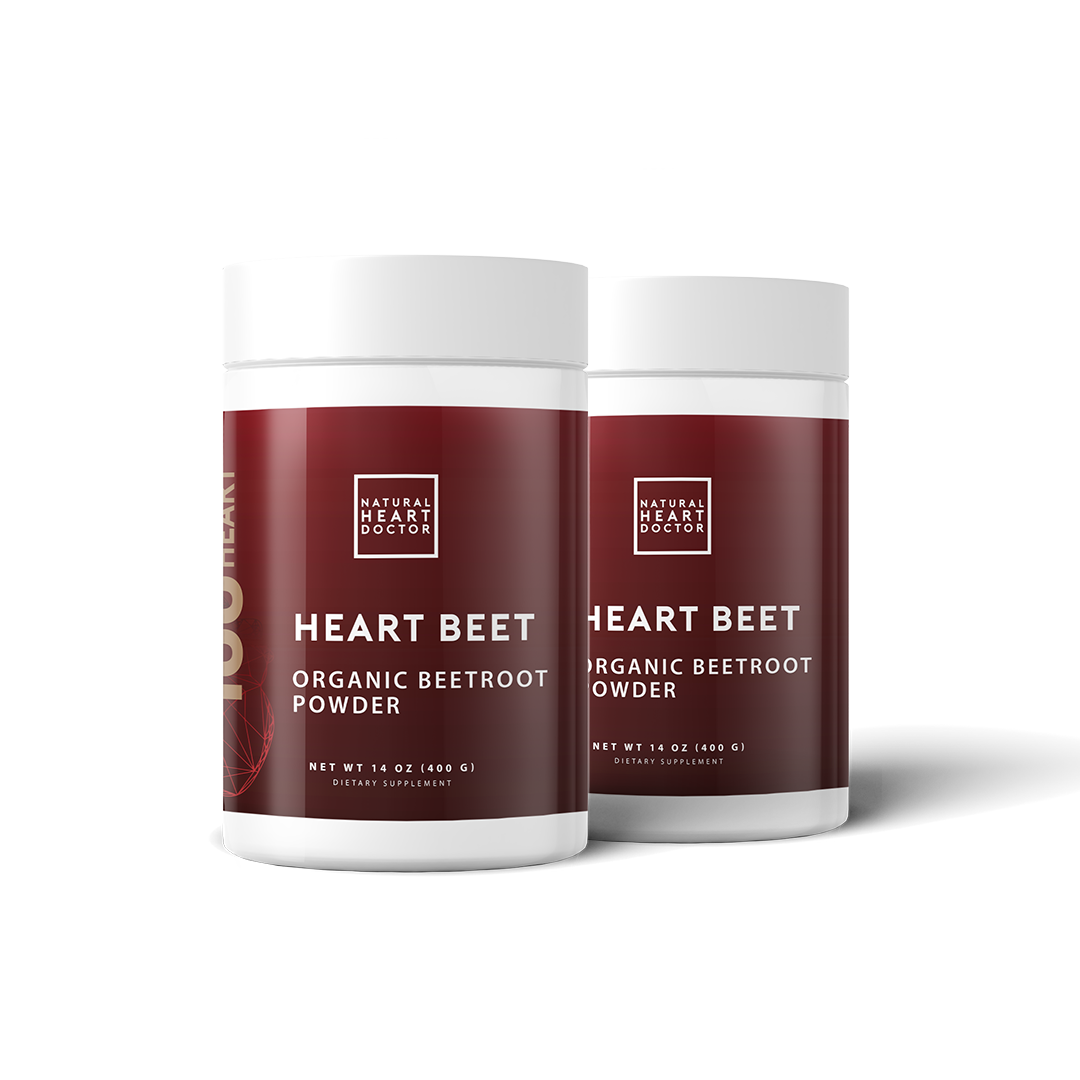 Organic Heart Beet Powder - 2-Pack โ Natural Heart Doctor Shop