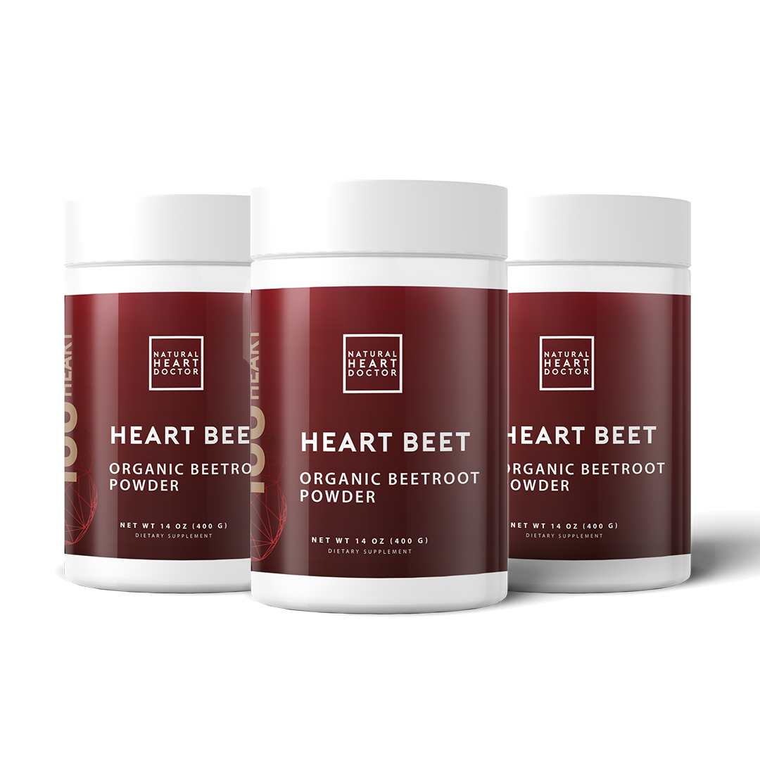 Organic Heart Beet Powder 3Pack Natural Heart Doctor Shop