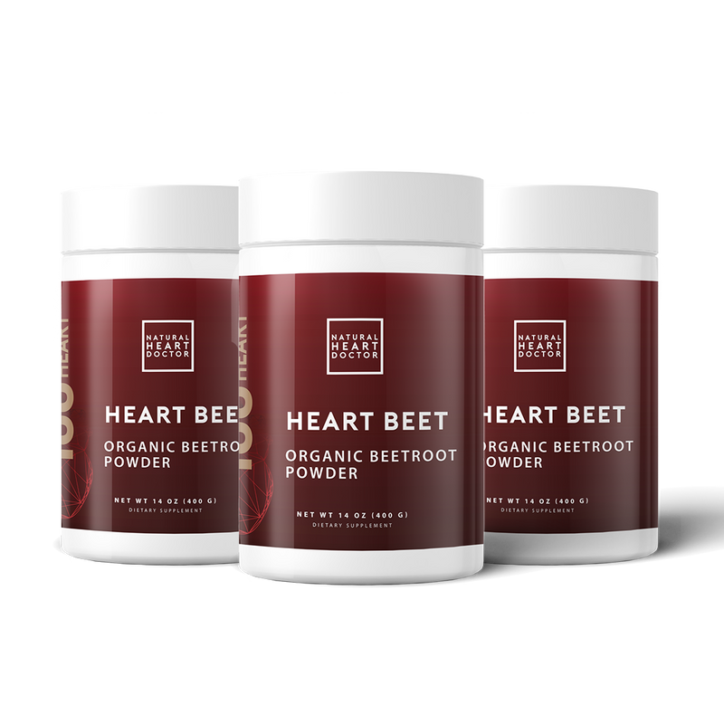 Organic Heart Beet Powder - 3-Pack